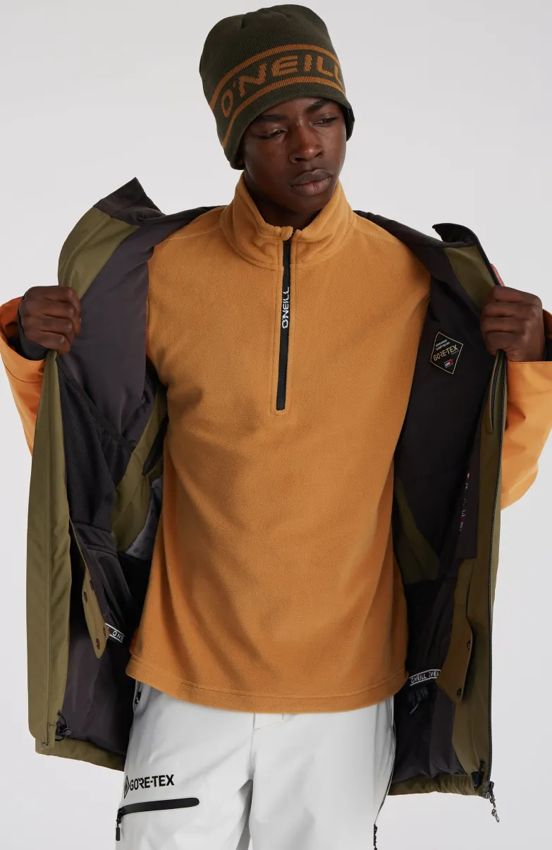 GORE-TEX Psycho Tech Wintersportjas | Rich Caramel Colour Block