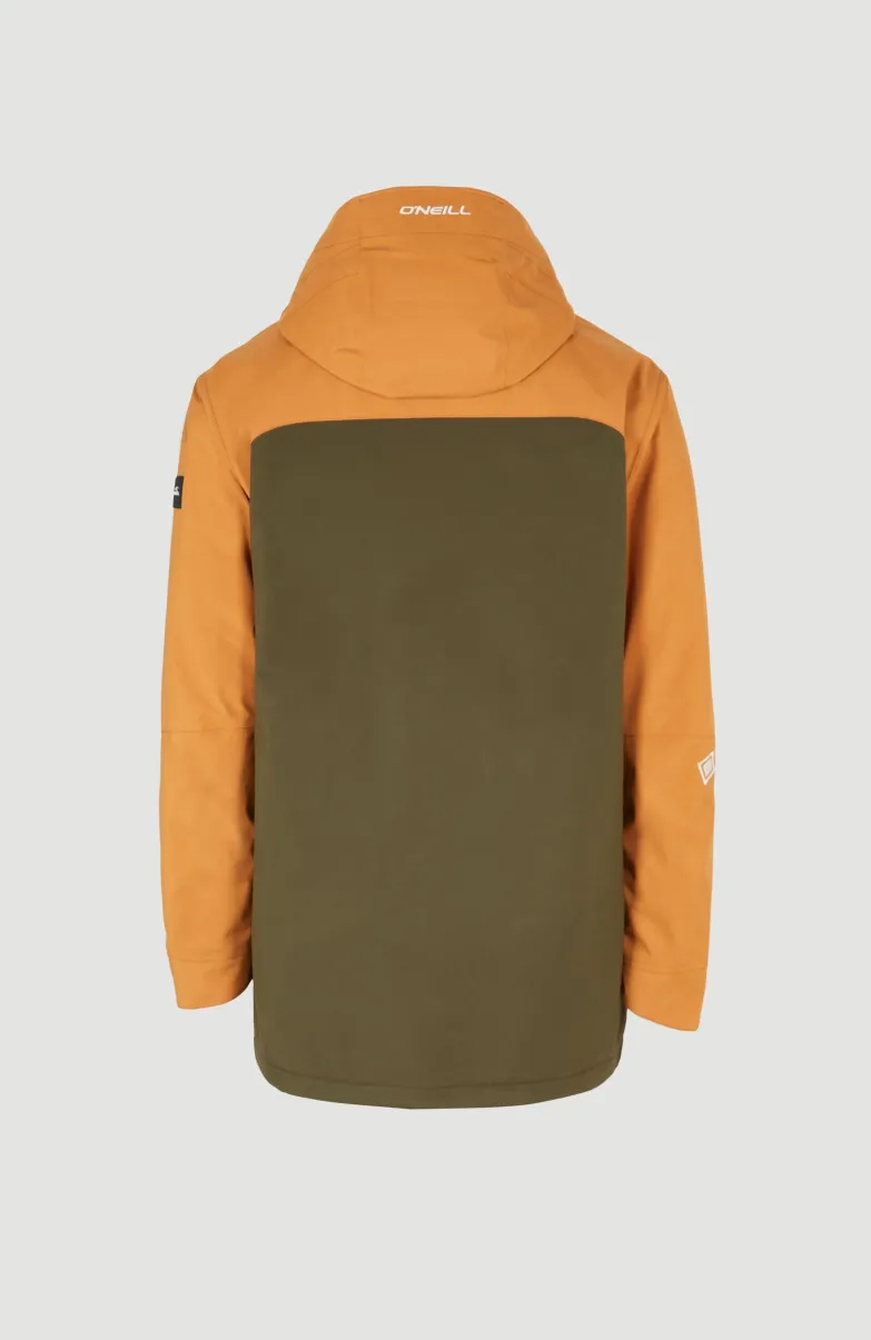 GORE-TEX Psycho Tech Wintersportjas | Rich Caramel Colour Block