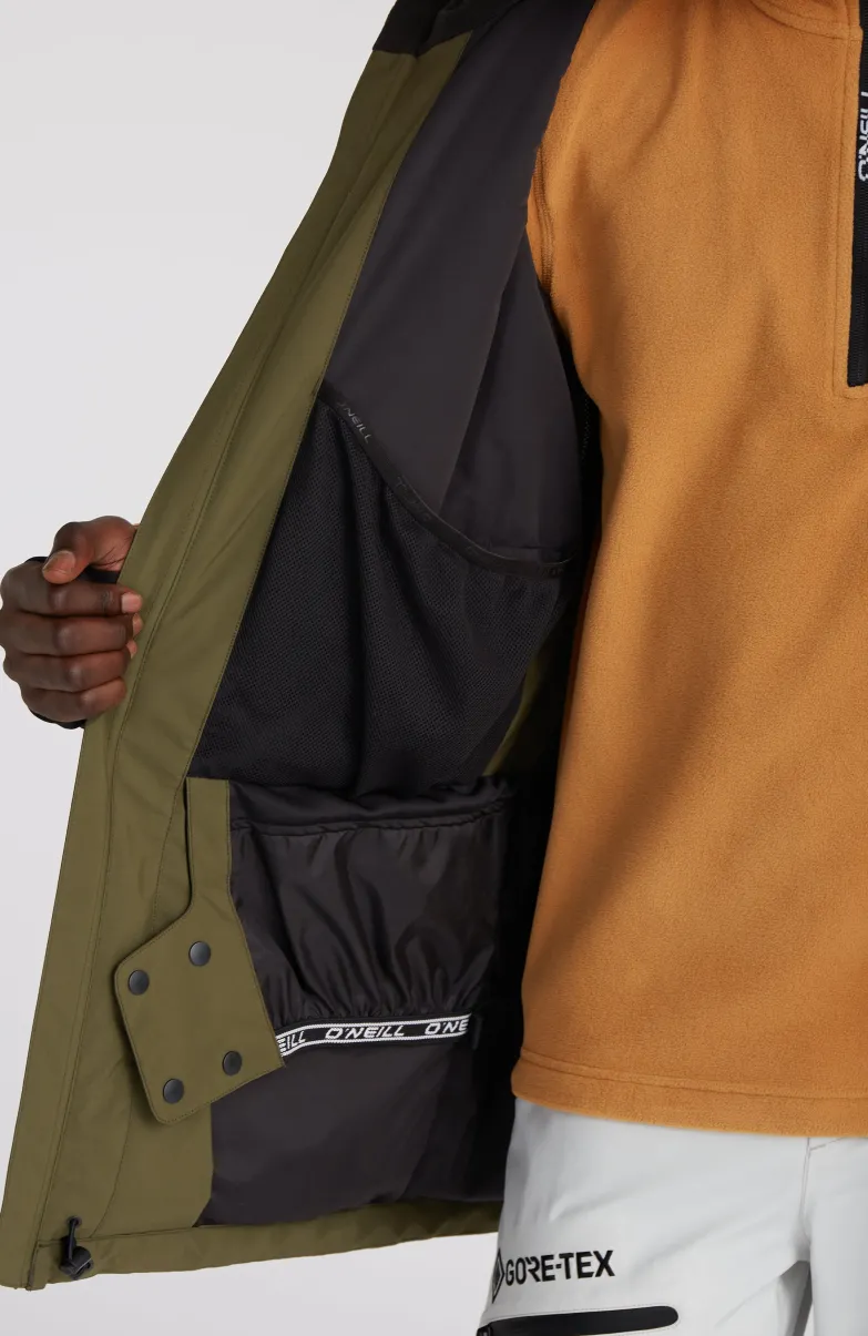 GORE-TEX Psycho Tech Wintersportjas | Rich Caramel Colour Block