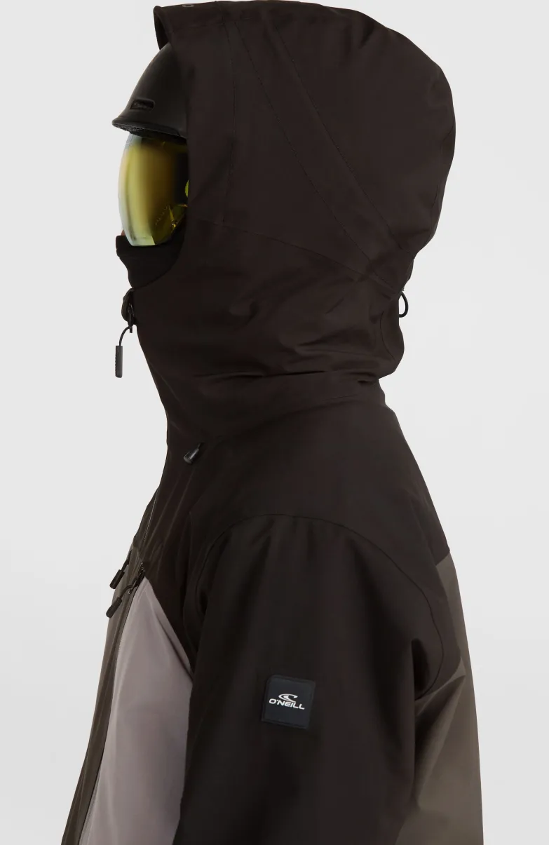 GORE-TEX Psycho Tech Wintersportjas | Black Out Colour Block