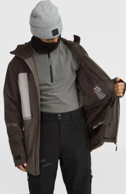 GORE-TEX Psycho Tech Wintersportjas | Black Out Colour Block