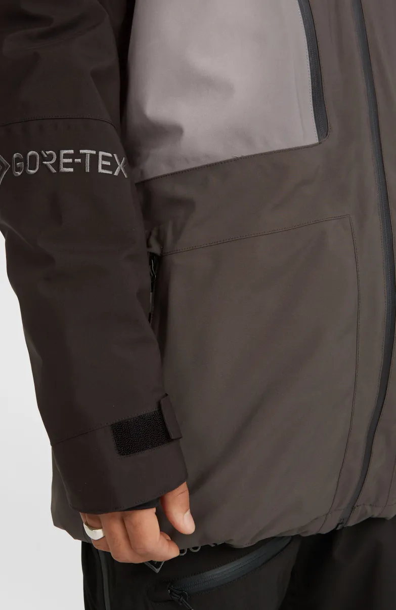 GORE-TEX Psycho Tech Wintersportjas | Black Out Colour Block