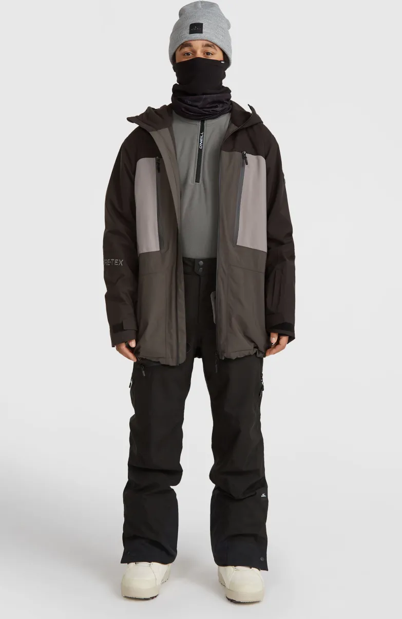 GORE-TEX Psycho Tech Wintersportjas | Black Out Colour Block