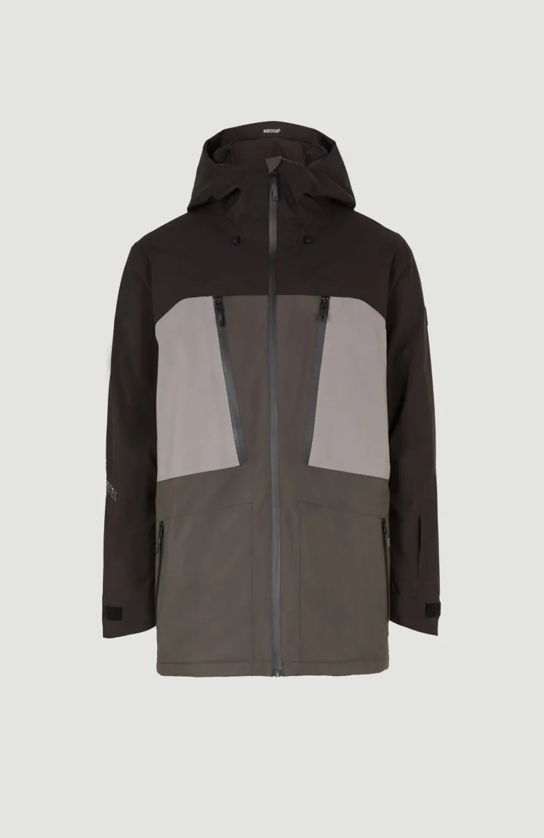 GORE-TEX Psycho Tech Wintersportjas | Black Out Colour Block