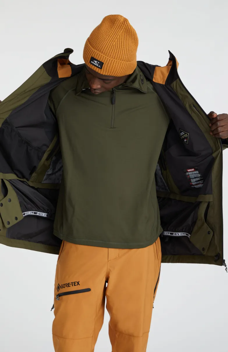 GORE-TEX Psycho Wintersportjas | Rich Caramel Colour Block