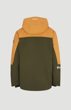 GORE-TEX Psycho Wintersportjas | Rich Caramel Colour Block