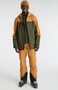 GORE-TEX Psycho Wintersportjas | Rich Caramel Colour Block