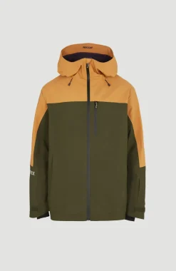 GORE-TEX Psycho Wintersportjas | Rich Caramel Colour Block