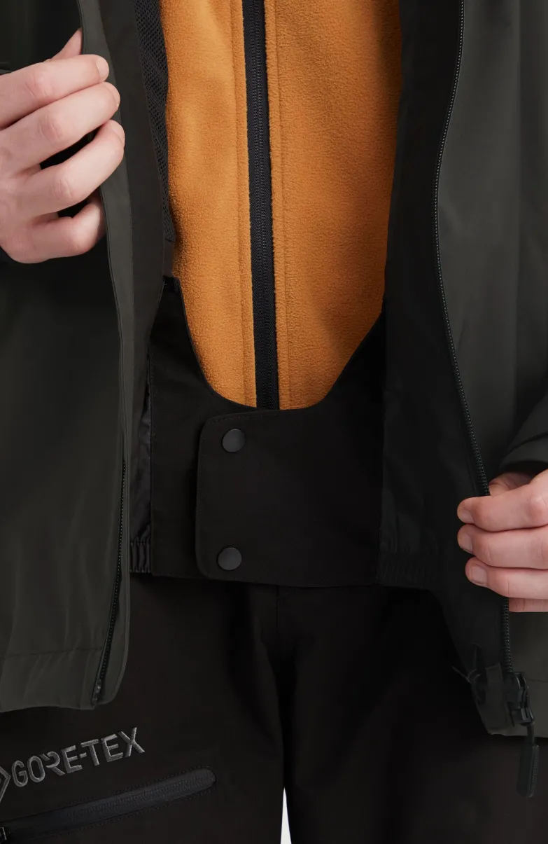 GORE-TEX Psycho Wintersportjas | Black Out Colour Block