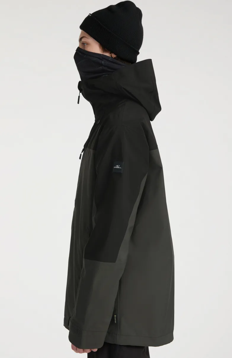GORE-TEX Psycho Wintersportjas | Black Out Colour Block