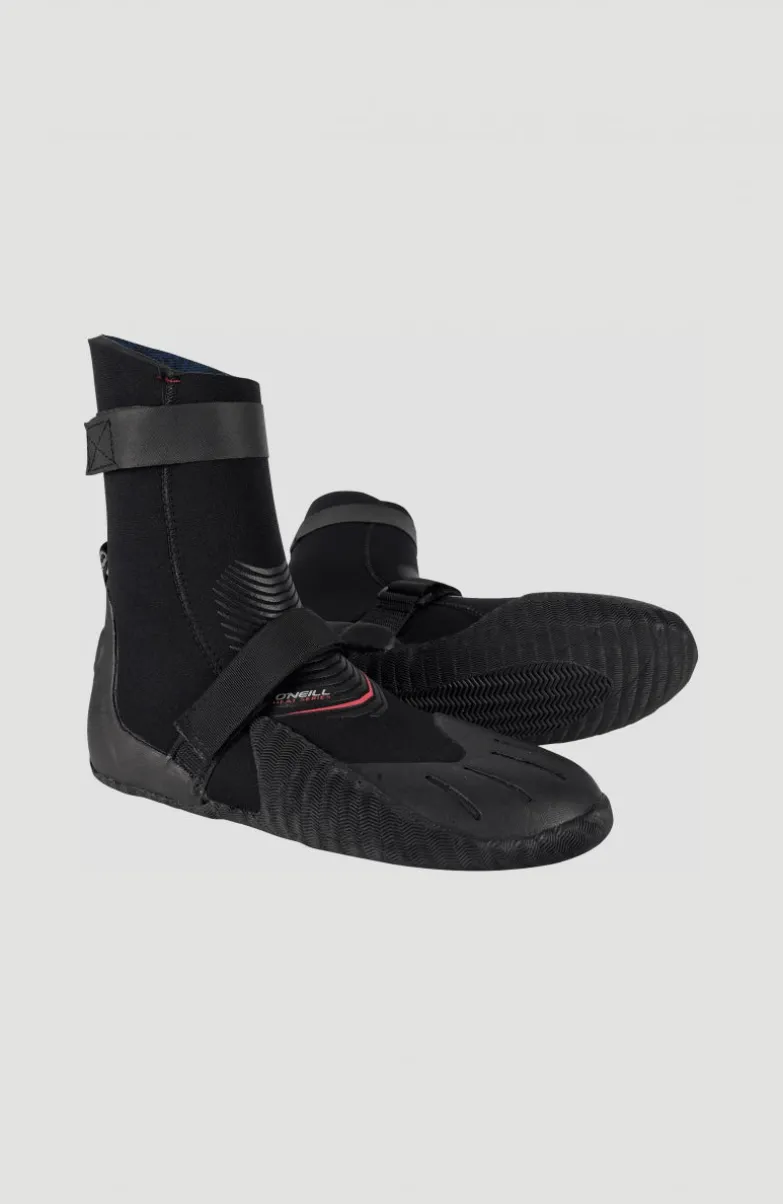 Heat 5mm Round Toe Boot | Black