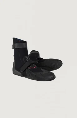 Heat 5mm Round Toe Boot | Black