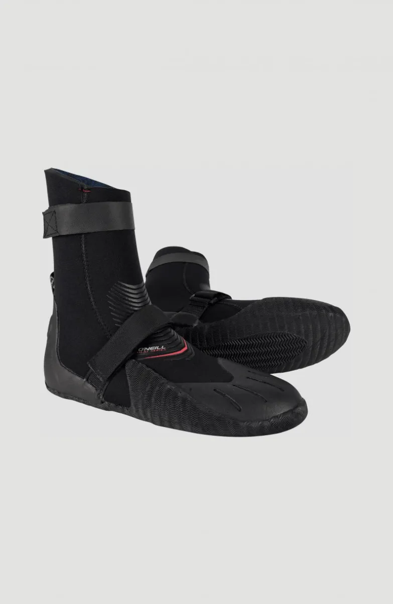 Heat 7mm Round Toe Boot | Black