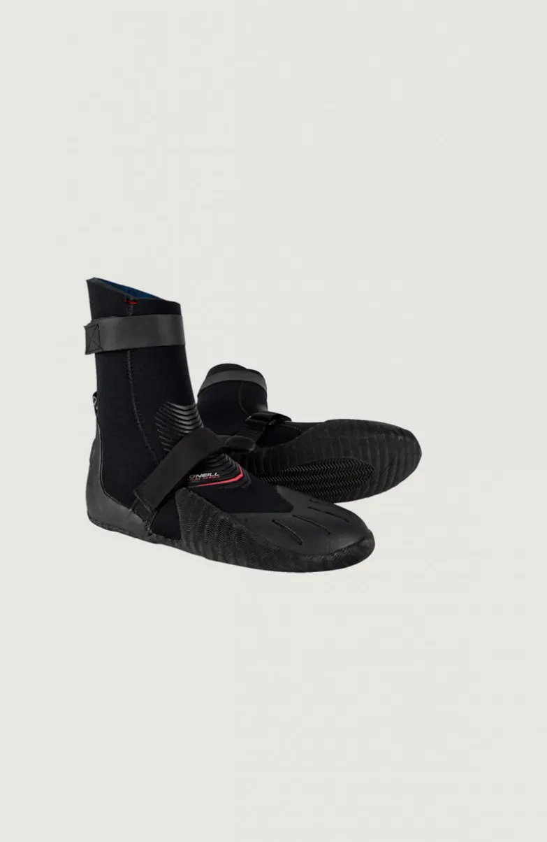 Heat 7mm Round Toe Boot | Black