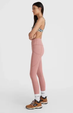 Hike Rib High Waist Legging | Ash Rose