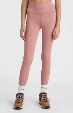 Hike Rib High Waist Legging | Ash Rose