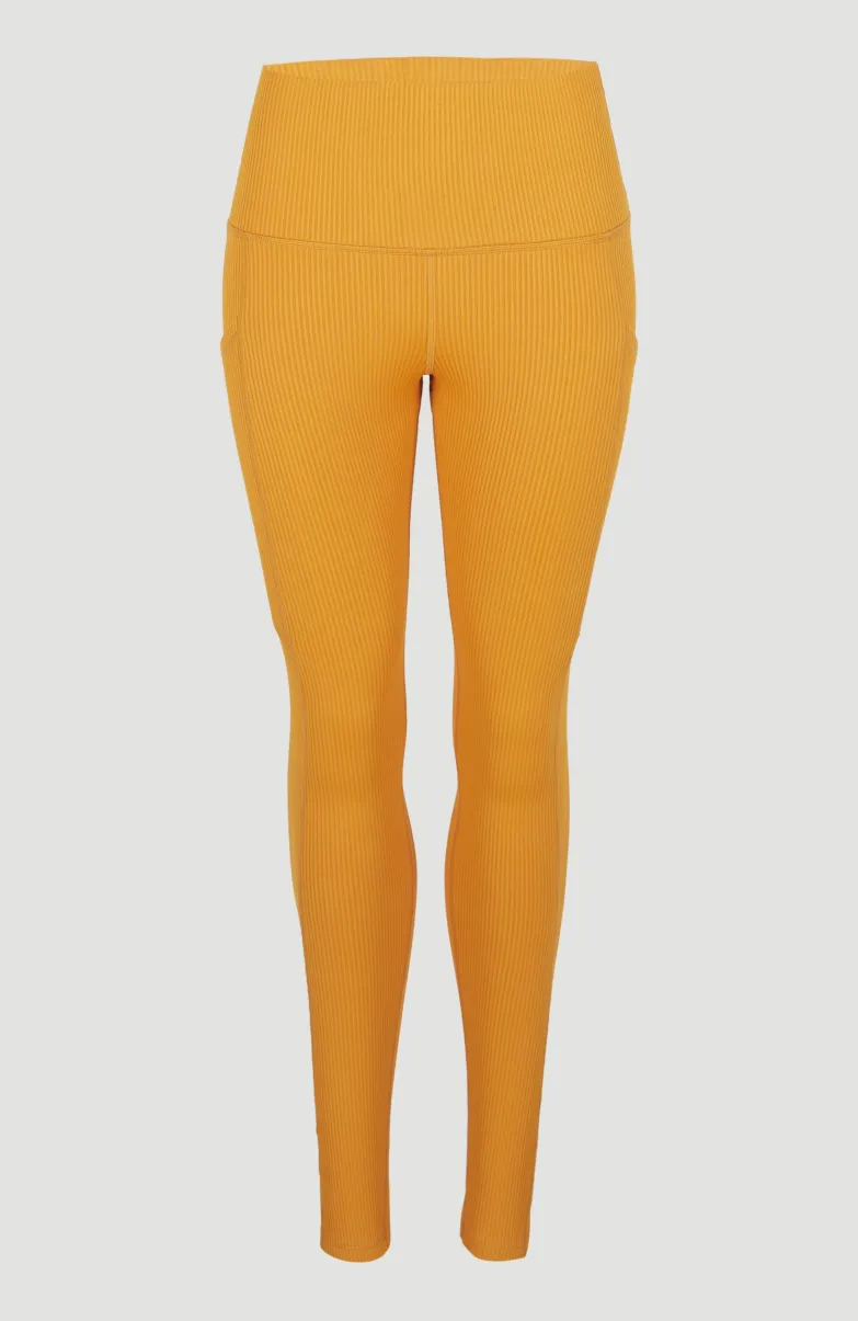 Hike Rib High Waist Legging | Nugget