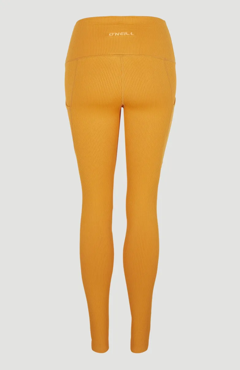 Hike Rib High Waist Legging | Nugget