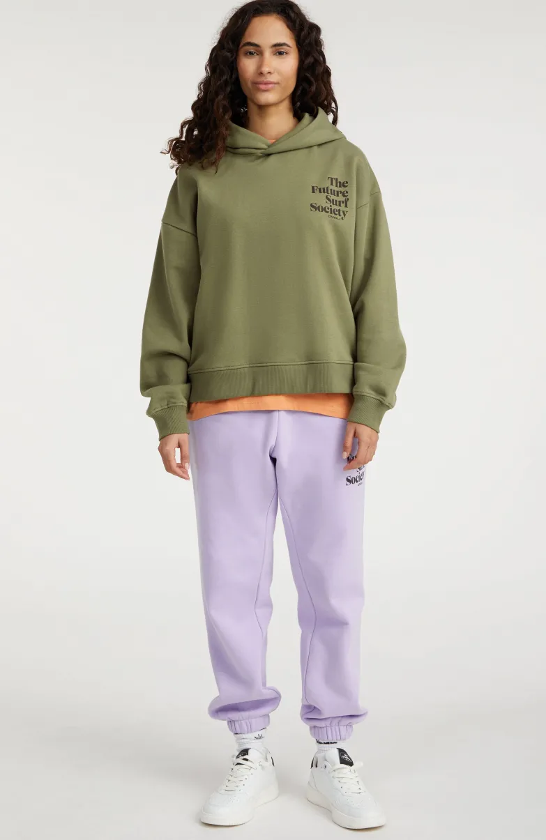 Hoodie Future Surf Society | Deep Lichen Green