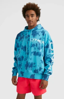 Hoodie Oakes | Bright Blue Tie Dye