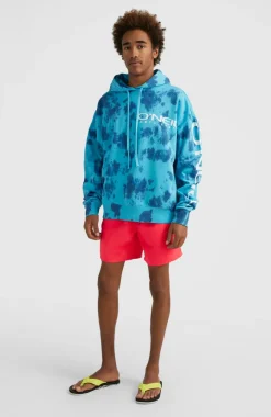 Hoodie Oakes | Bright Blue Tie Dye
