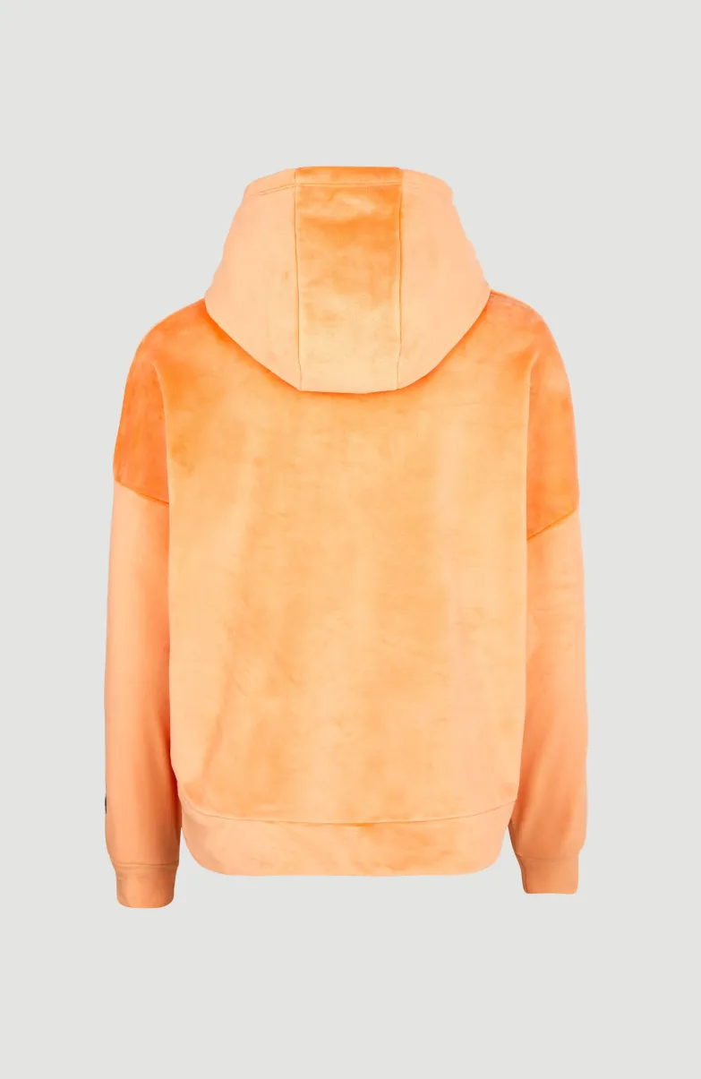 Hoodie Velour Fleece | Giorgia Peach