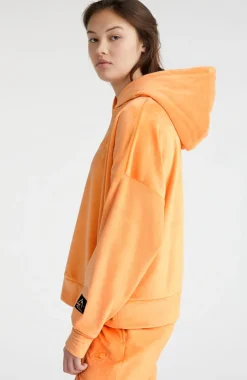 Hoodie Velour Fleece | Giorgia Peach