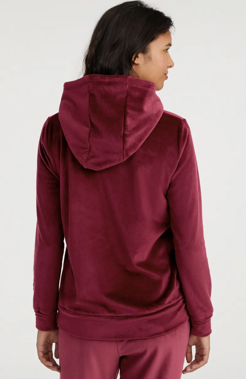 Hoodie Velour Fleece | Windsor Wine