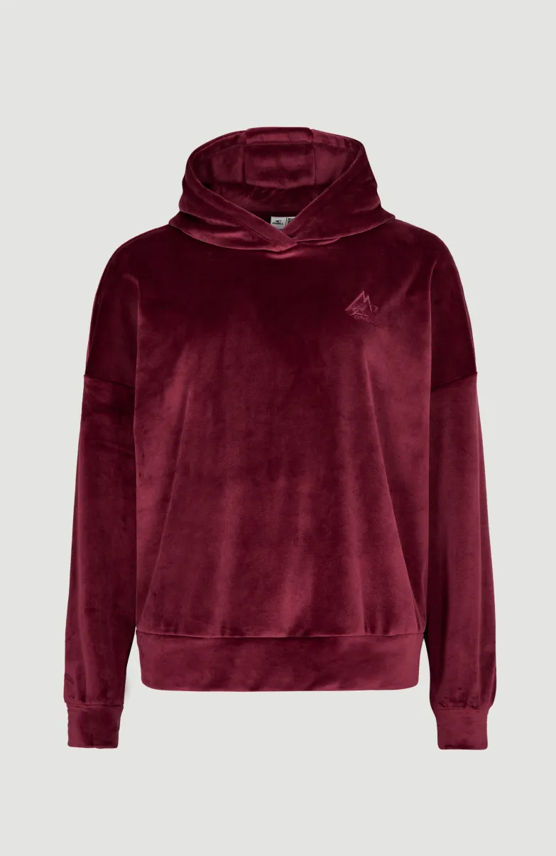 Hoodie Velour Fleece | Windsor Wine