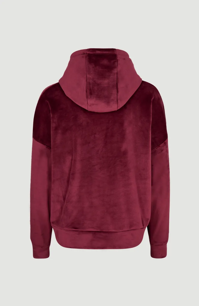 Hoodie Velour Fleece | Windsor Wine