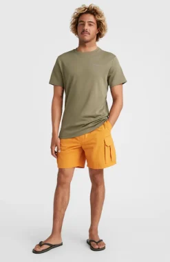 Hybrid Logo T-shirt | Deep Lichen Green
