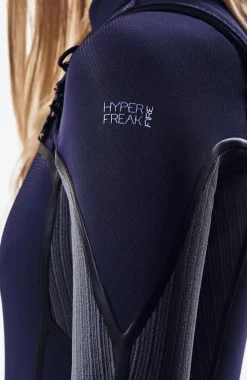 Hyperfreak Fire 4/3+mm Chest Zip Full Wetsuit | NAVY/SHADE