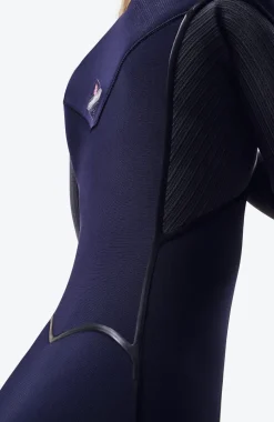 Hyperfreak Fire 4/3+mm Chest Zip Full Wetsuit | NAVY/SHADE