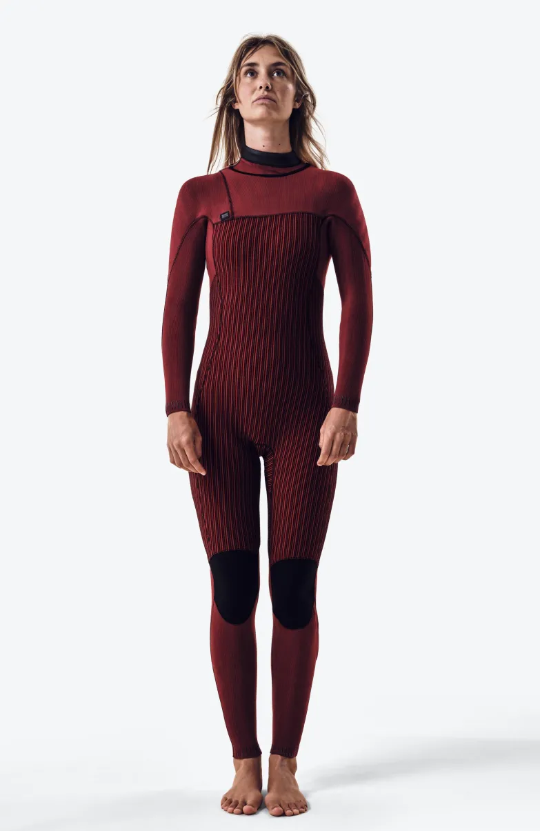 Hyperfreak Fire 4/3+mm Chest Zip Full Wetsuit | NAVY/SHADE