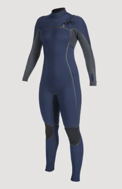 Hyperfreak Fire 5/4+mm Chest Zip Full Wetsuit | NAVY/SHADE