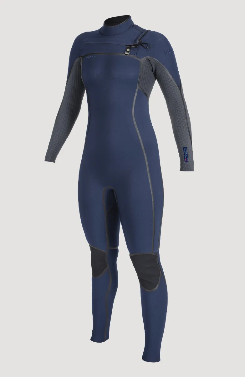 Hyperfreak Fire 5/4+mm Chest Zip Full Wetsuit | NAVY/SHADE