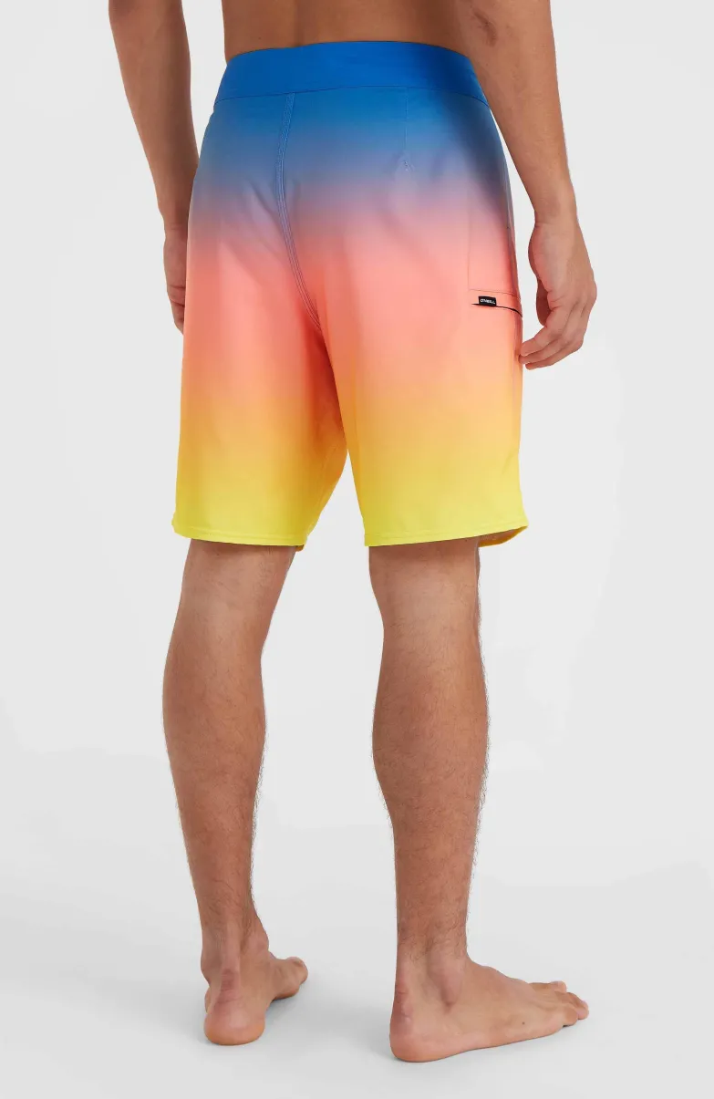Hyperfreak Heat Fade 19" Boardshort | Blue Heat Fade