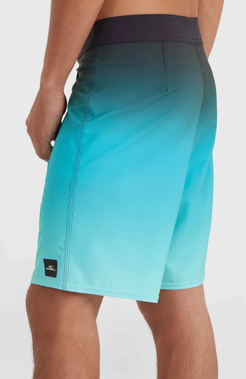 Hyperfreak Heat Fade 19" Boardshort | Black Heat Fade