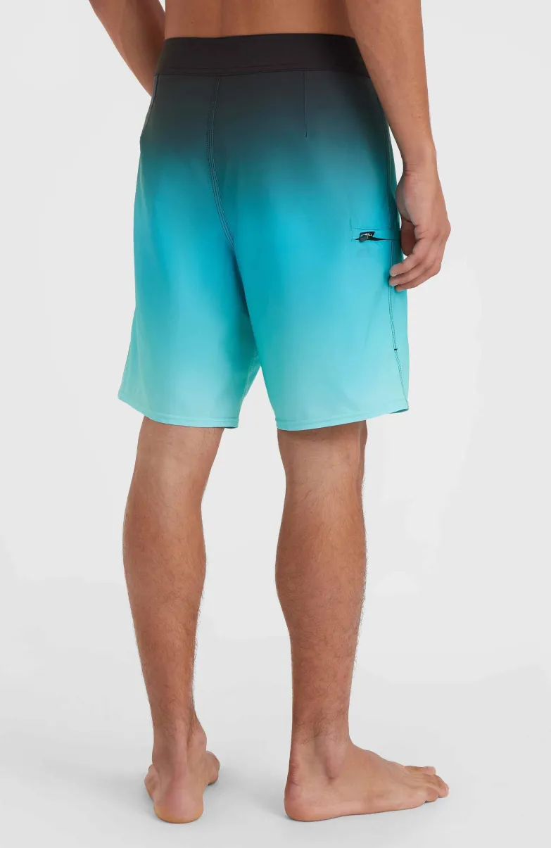 Hyperfreak Heat Fade 19" Boardshort | Black Heat Fade