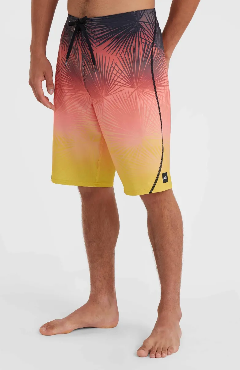 Hyperfreak Heat S-Seam Fade 21" Boardshort | Coral S-Seam Heat Fade