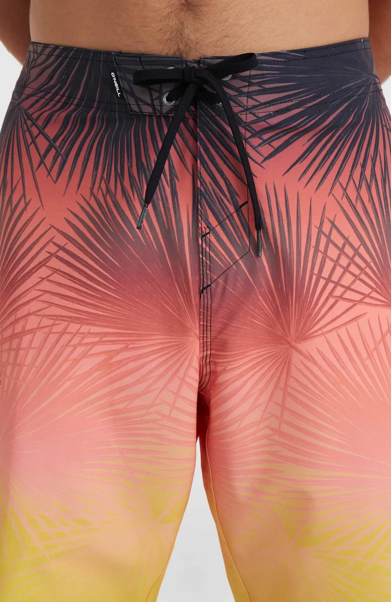 Hyperfreak Heat S-Seam Fade 21" Boardshort | Coral S-Seam Heat Fade