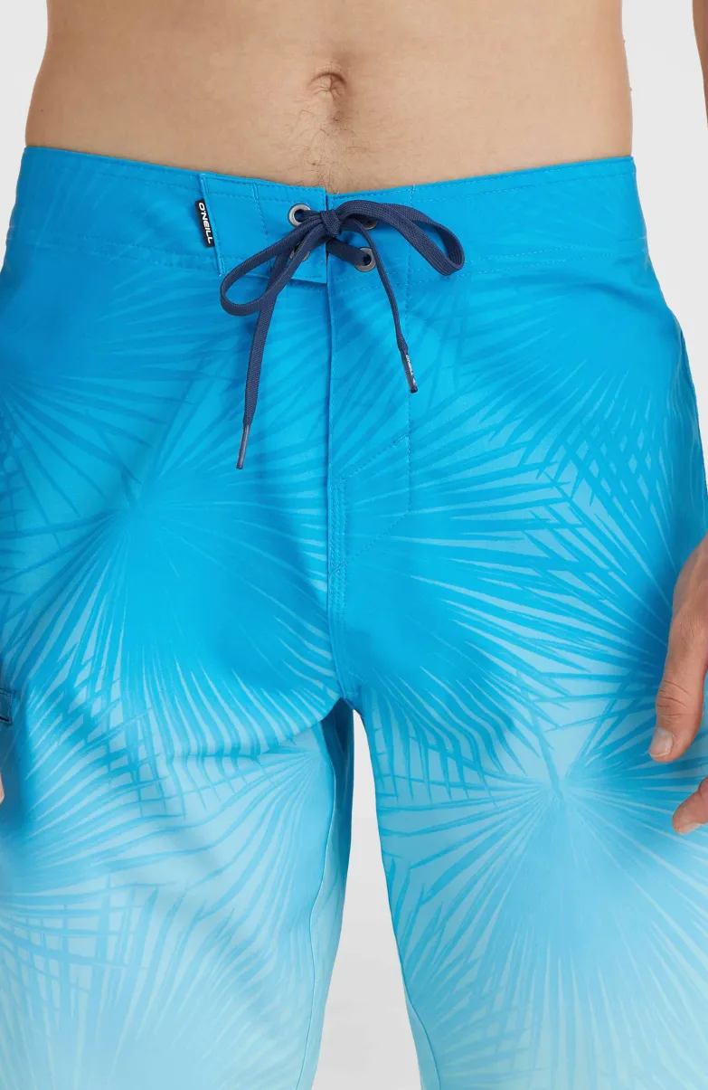 Hyperfreak Heat S-Seam Fade 21" Boardshort | Blue S-Seam Heat Fade