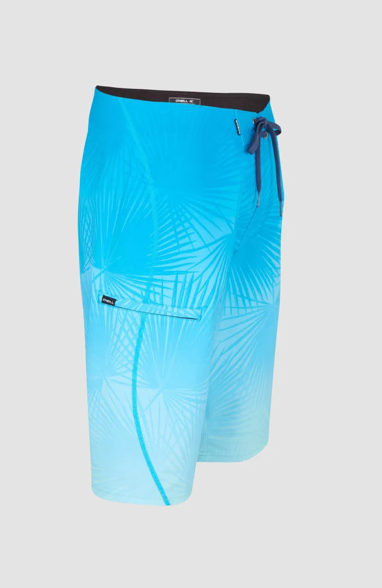 Hyperfreak Heat S-Seam Fade 21" Boardshort | Blue S-Seam Heat Fade