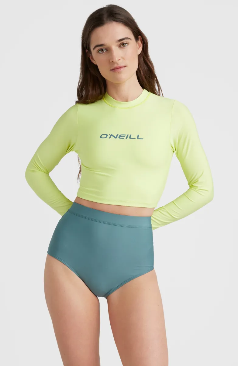Hyperfreak Longsleeve Badpakset | Sunny Lime Colour Block
