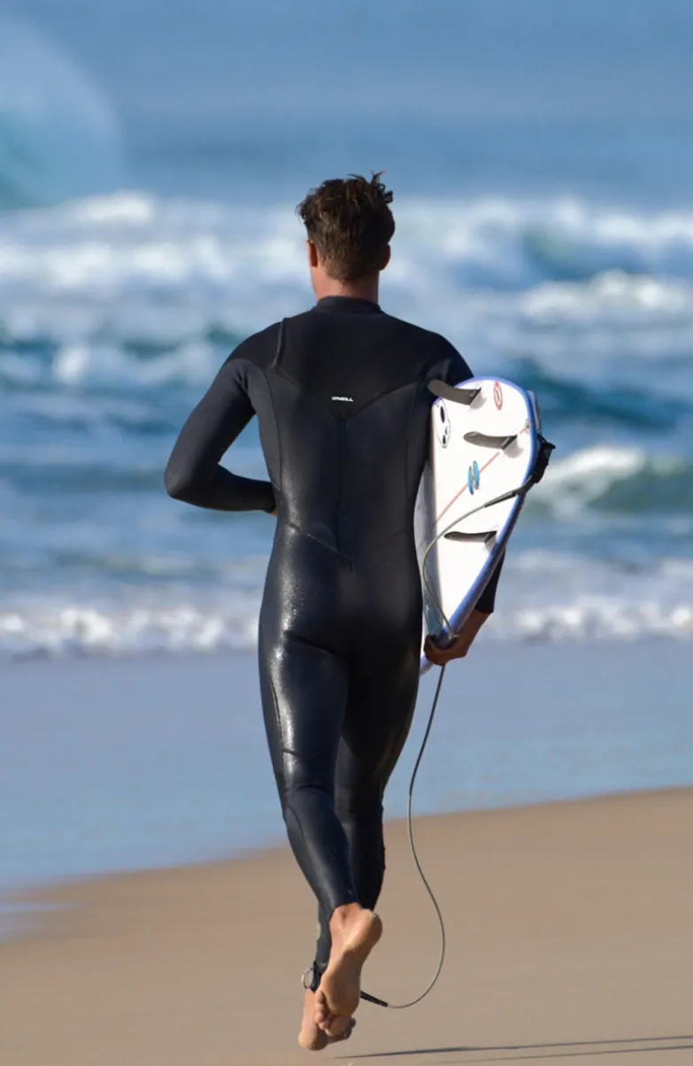 Hyperfreak 3/2mm Chest Zip Full Wetsuit | BLACK/BLACK