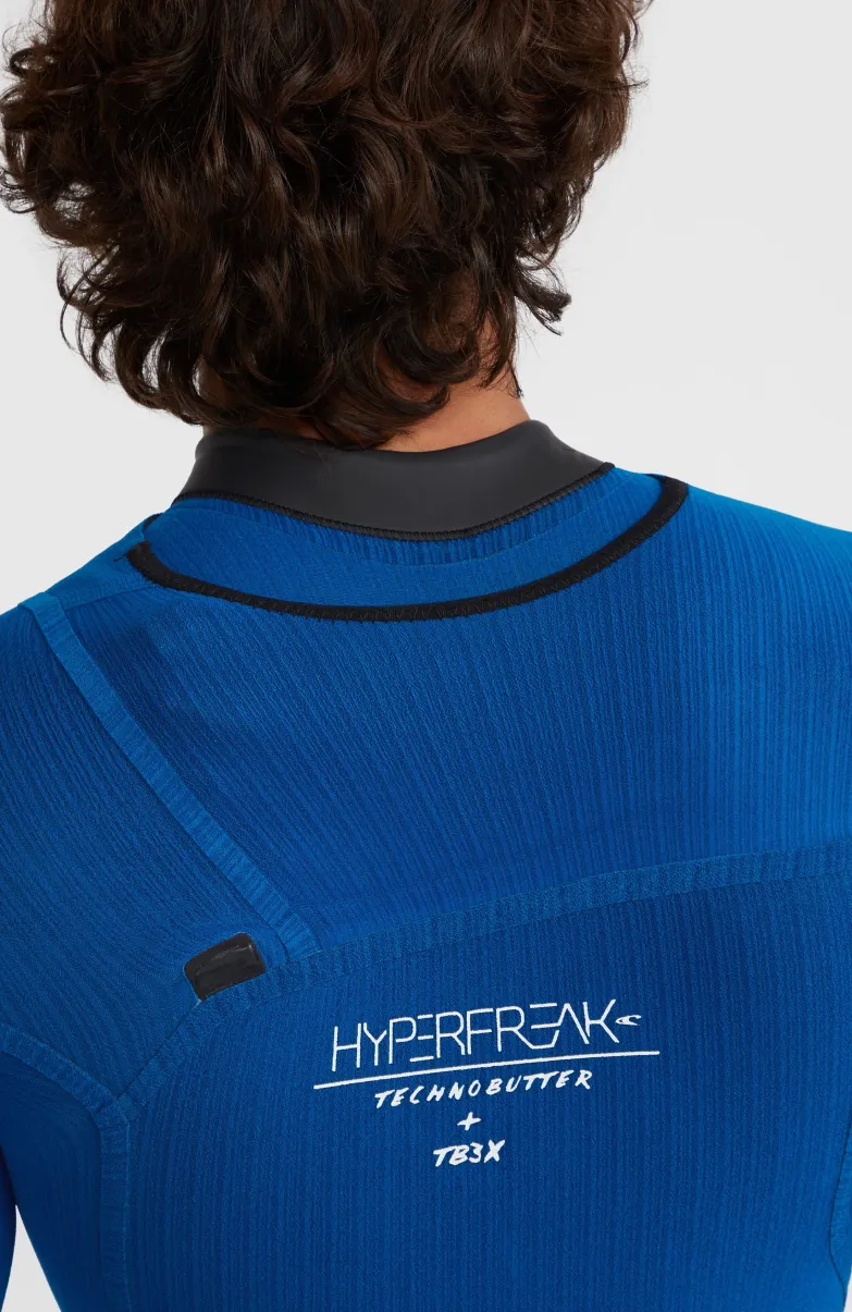 Hyperfreak 4/3mm+ Chest Zip Full Wetsuit | BLACK/BLACK