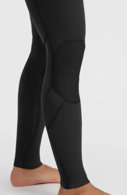 Hyperfreak 4/3mm+ Chest Zip Full Wetsuit | BLACK/BLACK