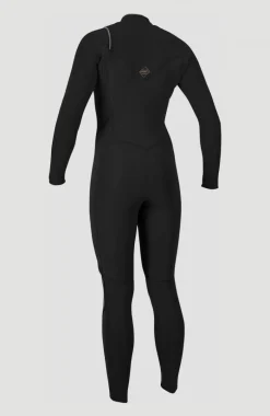 Hyperfreak 5/4mm Chest Zip Full Wetsuit | BLACK/BLACK