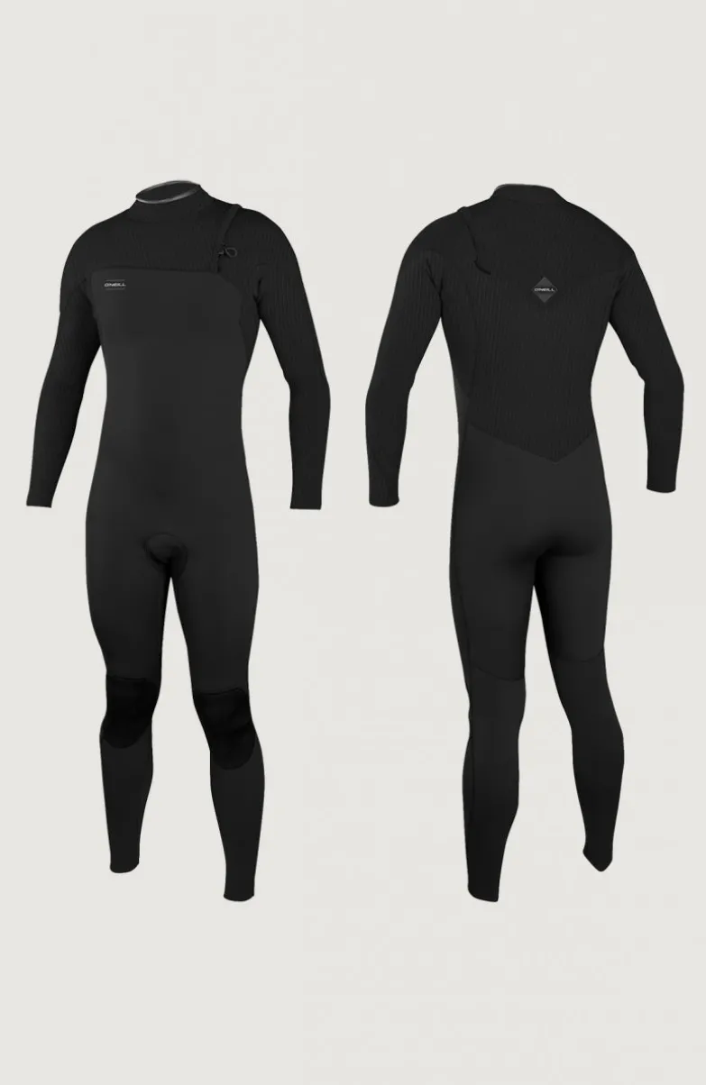 Hyperfreak 5/4mm Competition Zipless Full Wetsuit | BLACK/BLACK