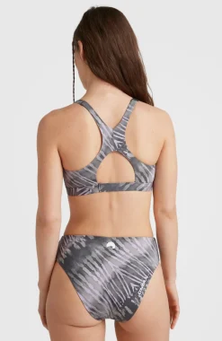 Hyperfreak Women Of The Wave Longline Triangelbikiniset | Grey Tie Dye